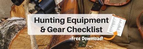 √ Bow Hunting Gear Checklist - Alumn Photograph