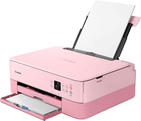 Canon PIXMA TS5320 Wireless All-in-One Inkjet Printer Pink with Black ...