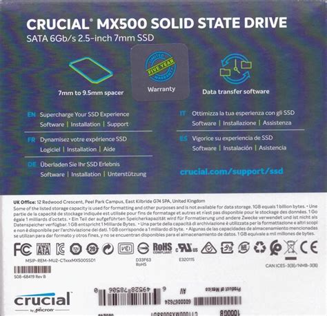 Crucial MX500 1TB SSD Review - Myce.wiki