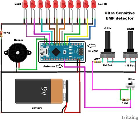 DIY ULTRA-SENSITIVE EMF (Electromagnetic field) Detector | Arduino ...