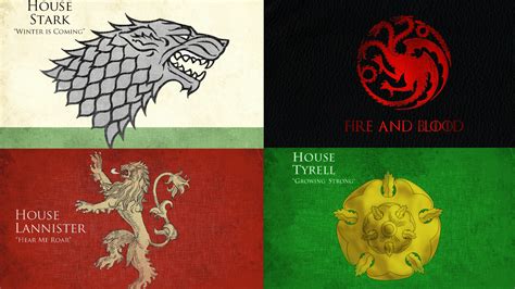 Game Of Thrones Houses