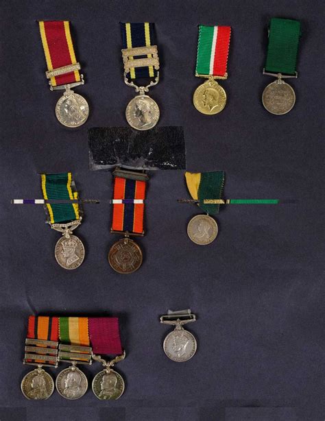 Lot 954 - Miniature Medals.