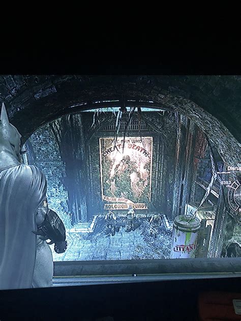 Playing Arkham City and noticed a Solomon Grundy Easter egg : r/BatmanArkham