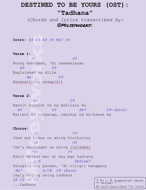 tadhana chords and lyrics - philippin news collections