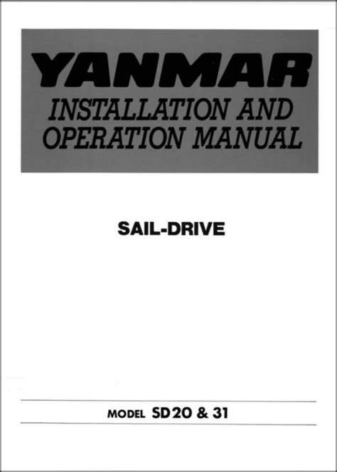 Yanmar Diesel Engine Manuals - MARINE DIESEL BASICS