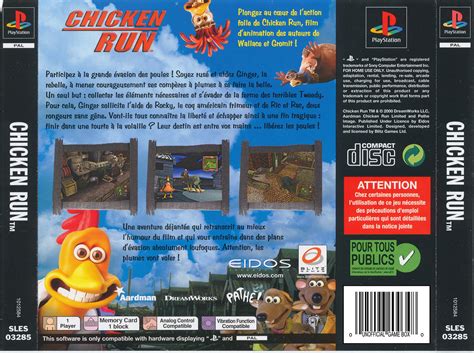 Chicken Run PSX cover