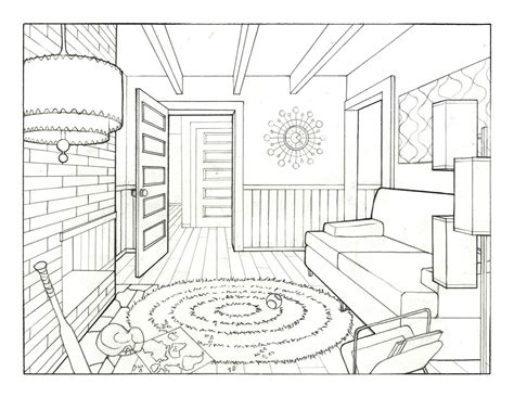 Living Room Drawing Design - Perfect Image Resource - duwikw