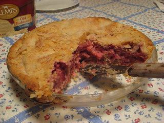 The Best Pie: My Mom's Rhubarb Pie | Purple Slog | Flickr