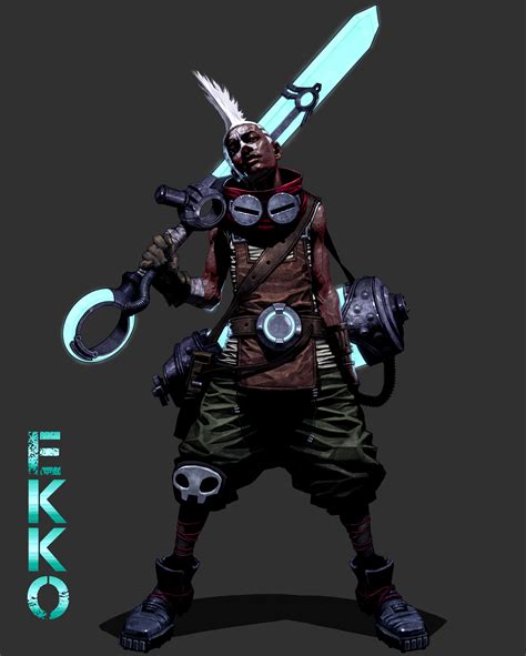 Ekko fan art by Seung Eun Kim : r/EbonyImagination