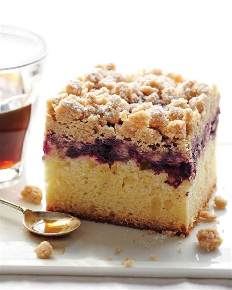 New York-Style Crumb Cake Recipe | Martha Stewart