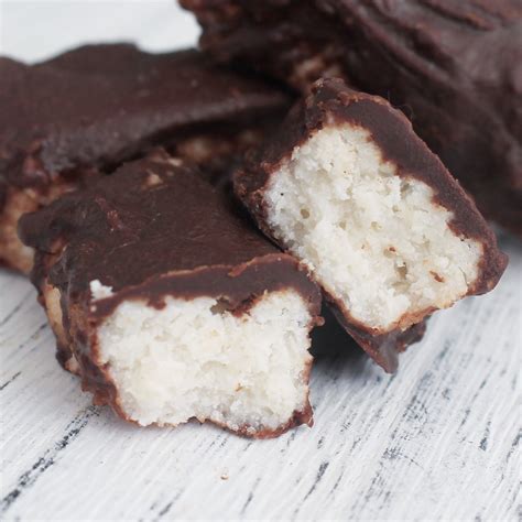 Bounty Bars - The Healthy Way - Lauren Vaknine