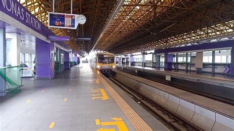 The LRT-2 stations from Santolan to Anonas are (finally) resuming full ...