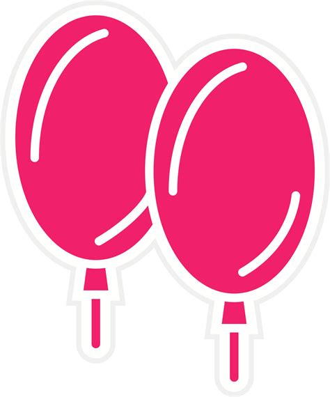 Balloon Vector Icon Style 22493683 Vector Art at Vecteezy