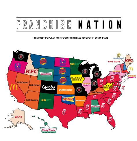 Study details most desired fast food franchises for each state