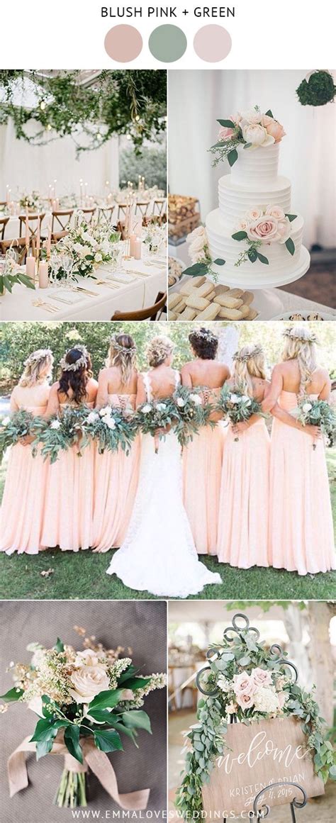 Blush Wedding Color Schemes | Dresses Images 2022