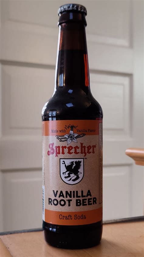 Sprecher Vanilla Root Beer | Nathan's Soda Guide