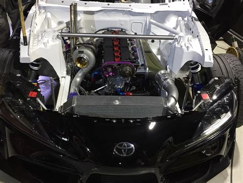 World’s First 2JZ-Swapped 2020 Toyota GR Supra A90 Is A Reality | Carscoops