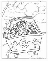 30 Scooby Doo Coloring Pages Free PDF Printables sketch template