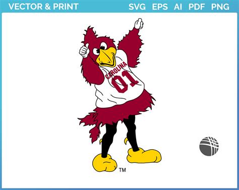 South Carolina Gamecocks - Mascot Logo (2002) - College Sports Vector ...