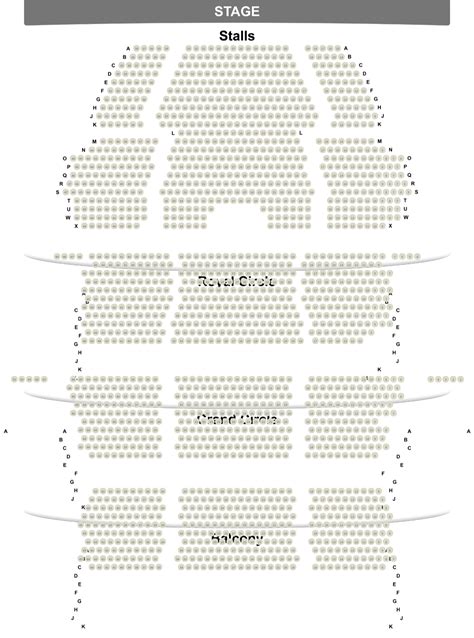 Seating Map | Theatre Royal Drury Lane