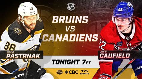 Bruins, Habs face off tonight | NHL.com