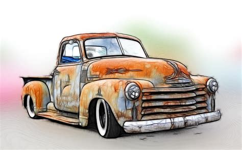 Chevy Truck Tattoo Designs