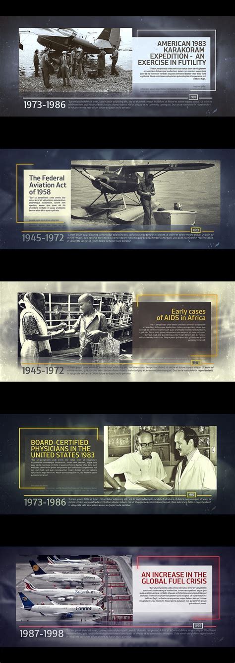 History Timeline | Timeline design, History design, Presentation design