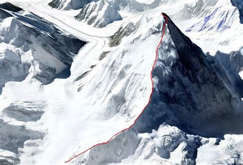 New route for K2 Climbing