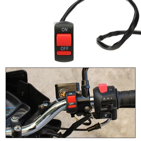 Universal Motorcycle ATV Bike Handlebar Light Switch ON OFF Button-in Motorcycle Switches from ...