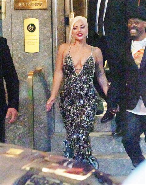 Lady Gaga’s Plunging Sequin Dress At Tony Bennett Concert – Photos ...