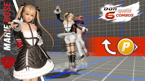 Marie Rose's (qcb)p| DOA6 Quick Combos - YouTube