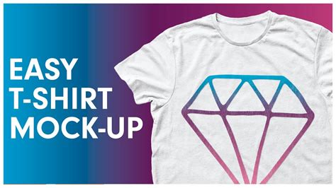 Easy T-shirt Mock-up in Adobe Illustrator - YouTube