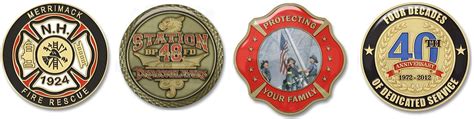 Custom Firefighter Challenge Coins | Challenge Coins Ltd.