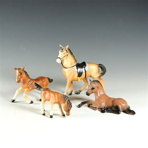 Miniature Horse Figurines / Ceramic Horses / by BroadleyStreet