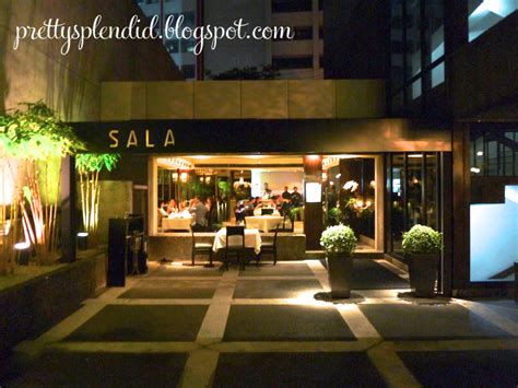 pretty splendid: Sala Restaurant, LV Locsin Building, Makati City