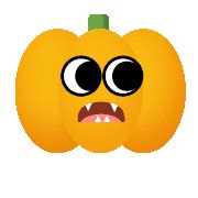 อิโมจิไลน์ Hi pumpkin emoji - line2me.in.th
