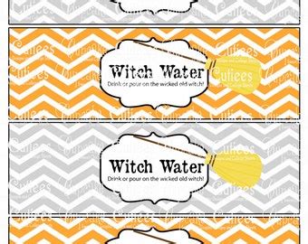 Funny water labels | Etsy