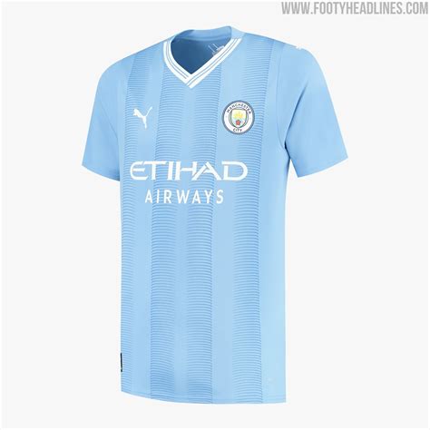 Manchester City 23-24 Home & Goalkeeper Kits Released - Footy Headlines