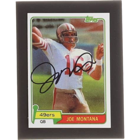 Joe Montana Signed Trading Card (Montana) | Pristine Auction