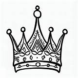 Crown coloring pages  ColoringLib sketch template