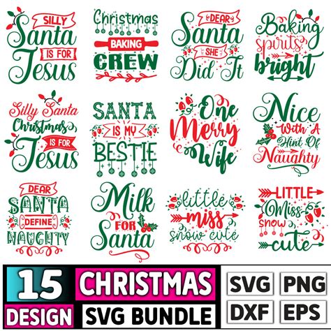 Christmas Quotes SVG Design - MasterBundles