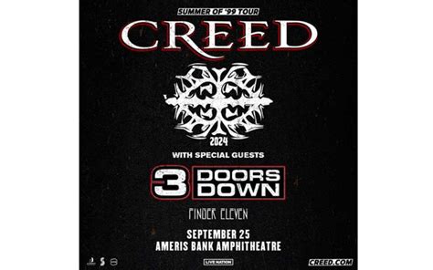 Creed - Summer of '99 Tour | 2024-09-25 19:00:00 | Awesome Alpharetta