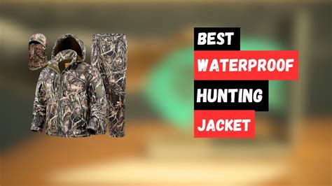 3 Best Waterproof Hunting Jacket IN 2023! 🔥 - YouTube