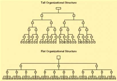 Comparison between Hierarchical and Flat Organization Structures – IspatGuru