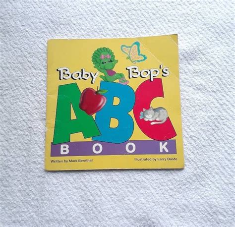 Baby Bop's ABC Book Vintage Barney Character Alphabet Letters - Etsy