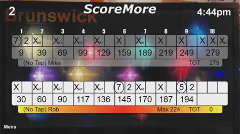 Quick look at ScoreMore automatic bowling scoring system - YouTube