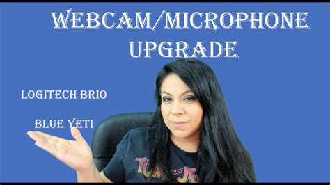 Webcam/Microphone Upgrade - Blue Yeti | Logitech Brio | Green Screen - YouTube