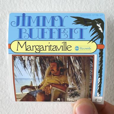 Jimmy Buffett Margaritaville Album Cover Sticker