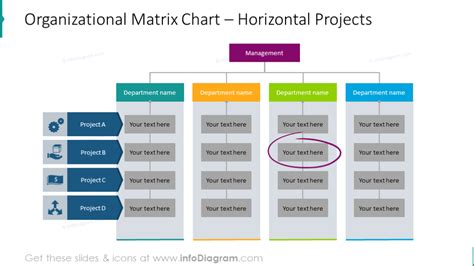 Matrix Organization Structure PowerPoint Template | ubicaciondepersonas ...