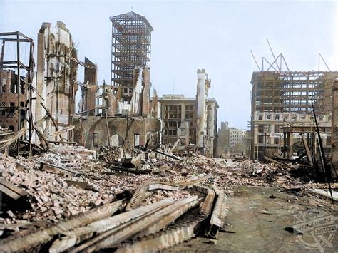 Newly Colourised Photographs Display The Devastation That Destroyed 80% ...